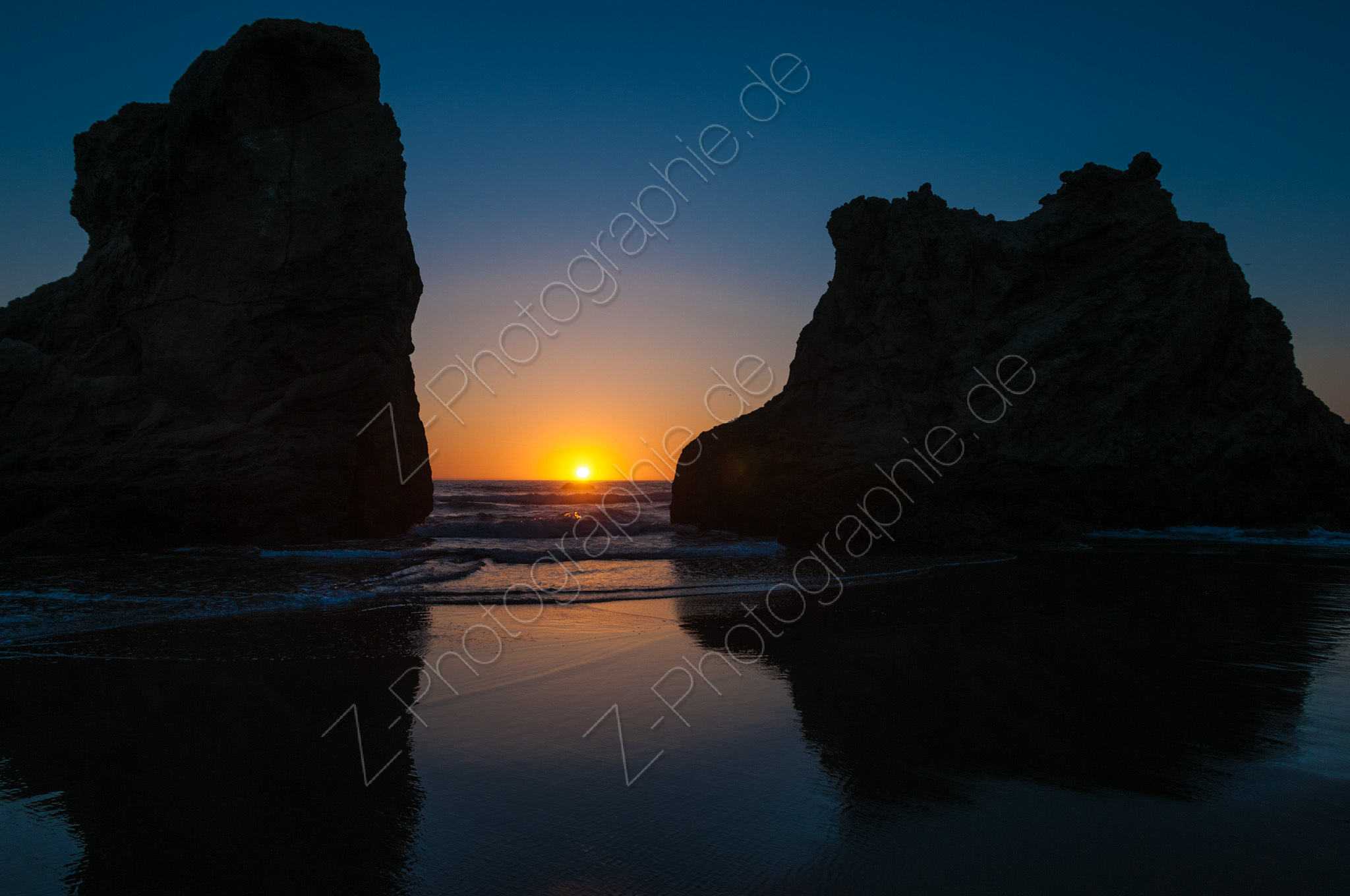 Sunset, Bandon, Oregon, USA